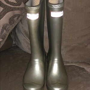 Hunter Sliver Kids rain boots size 1